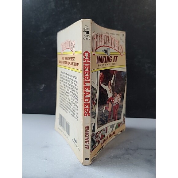 Cheerleaders #19 Making It By Susan Blake Paperback - Picture 10 of 10